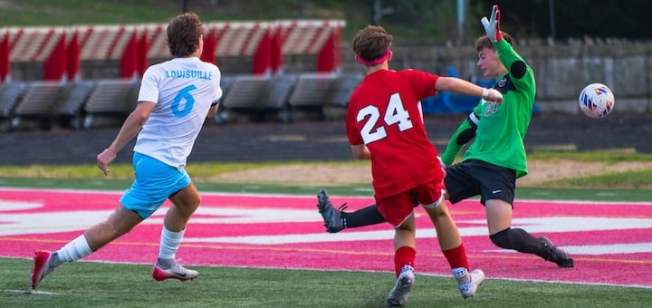 Carter Burton Louisville Leopards Boys Soccer 2025 Vs. Northwest Indians