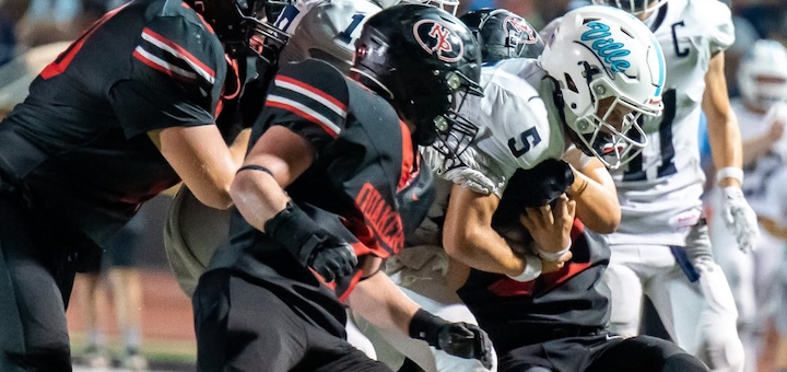 Gabe Stoffer Louisville Leopards Vs. New Philadelphia Quakers Football 2025