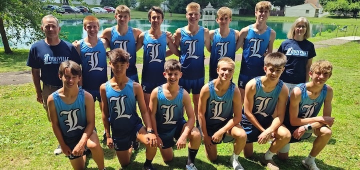Louisville Leopards Boys Cross Country Team 2025