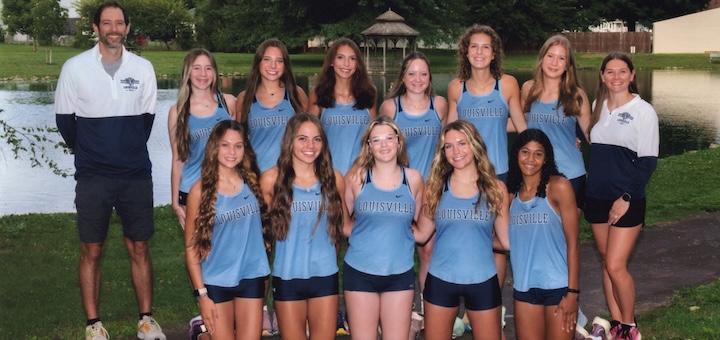 Louisville Leopards Girls Cross Country Team 2024
