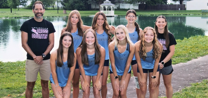 Louisville Leopards Girls Cross Country Team 2025
