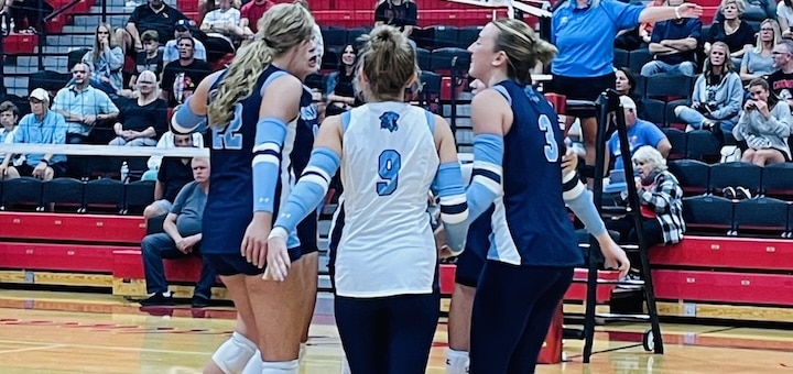 Louisville Leopards Volleyball 2025 at Canfield Cardinals