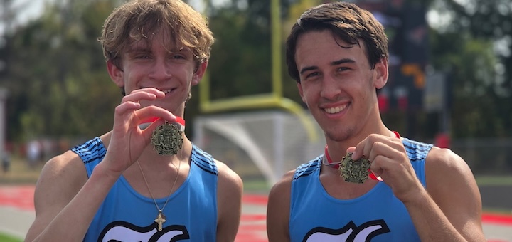 Evan Brown Istavan Hendricks Sandy Valley Cross Country Invitational 2025