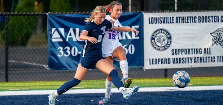 Kasey Lint Louisville Leopards Girls Soccer Vs. Lake Blue Streaks 2025 - Everhart