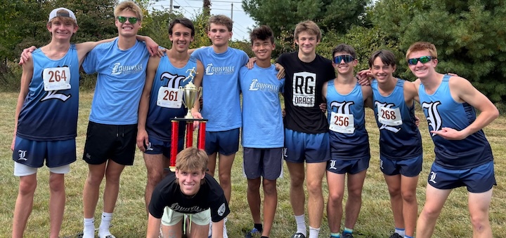 Louisville Leopards Boys Cross Country Norton Panther Invitational Champions 2025