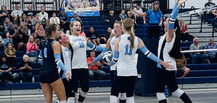 Louisville Leopards Volleyball Vs. Howland Tigers 2025