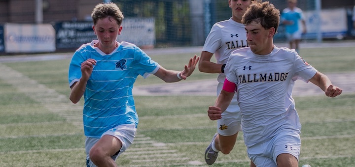 Maddox Mayle Louisville Leopards Vs. Tallmadge Blue Devils Boys Soccer 2025 - Shadle