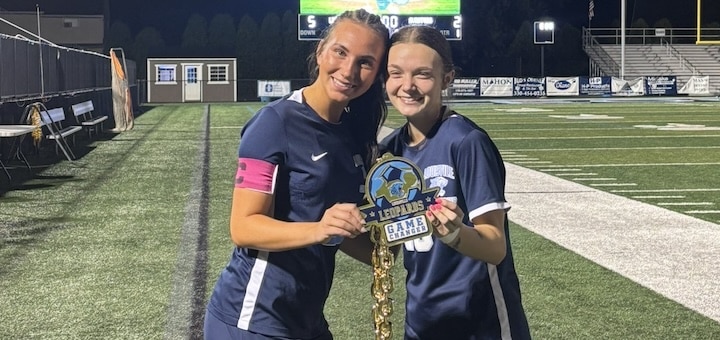 Reese Riley and Alyssa Schillig Players of the Game Louisville Girls Soccer Vs. Alliance Aviators 2025