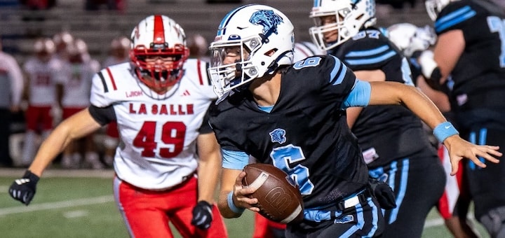 Cody Zahler Louisville Leopards Vs. La Salle Lancers Football 2025