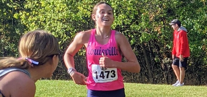 Kylah Meyer at Milt Place Festival Girls Cross Country 2025