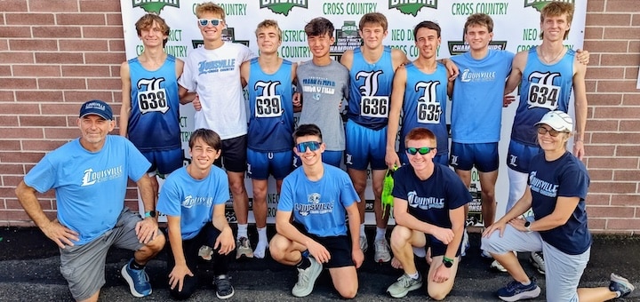 Louisville Leopards Boys Cross Country District Meet 2025