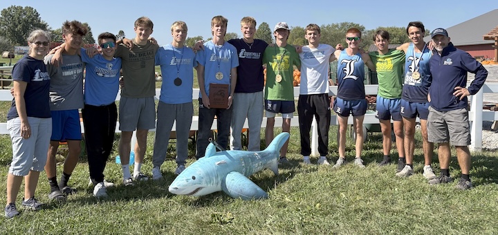 Louisville Leopards Boys Cross Country Tuslaw Invitational Champions 2025
