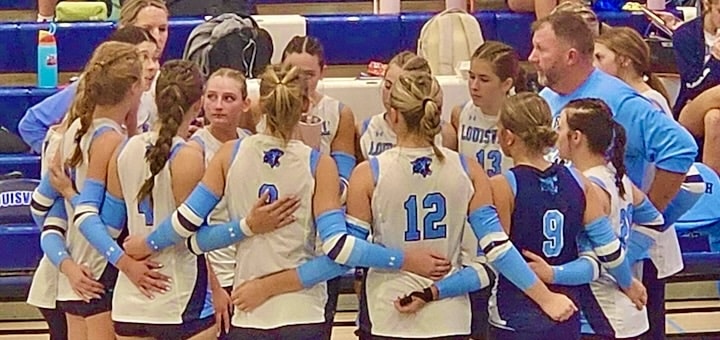 Louisville Leopards Volleyball 2025 Vs. East Liverpool Potters