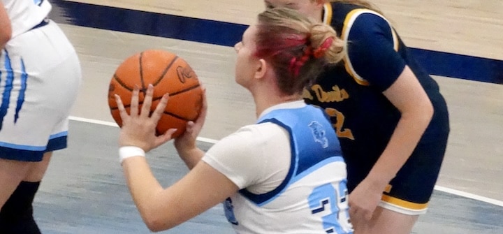 Mikayla Salmons Louisville Leopards Vs. Tallmadge Blue Devils Girls Basketball 2025