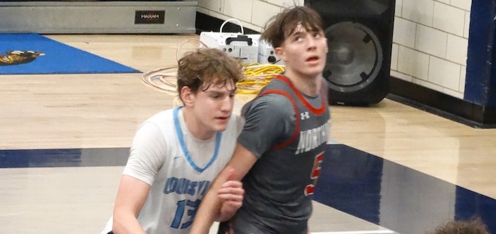 Brandon Sanders and Tristan Pennington Louisville Leopards Vs. Northwest Indians Boys Basketball 2025