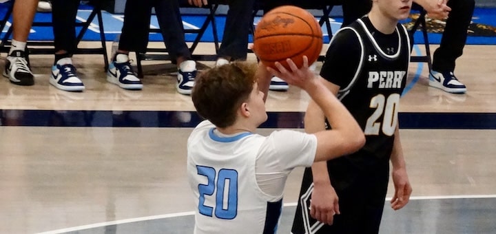 Cohen Rogers Louisville Leopards Vs. Perry Panthers Boys Basketball 2025