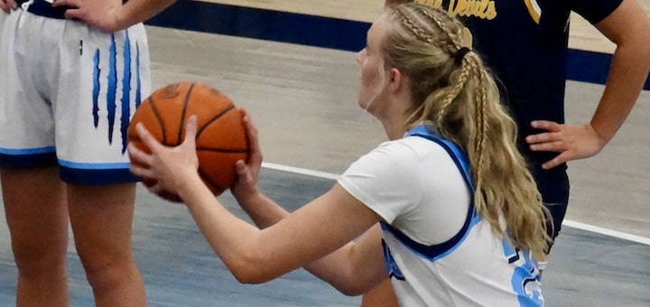 Ella Tillett Free Throw Louisville Vs. Tallmadge Girls Basketball 2025