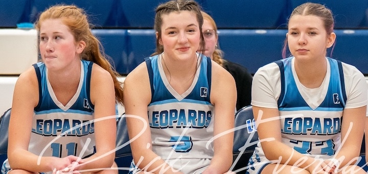 Louisville Leopards Girls Basketball Bench Louisville Vs. Waynedale 2025