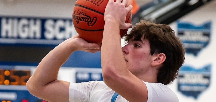 Cody Zahler Louisville Leopards Vs. Austintown Fitch Falcons Boys Basketball 2025 - Everhart