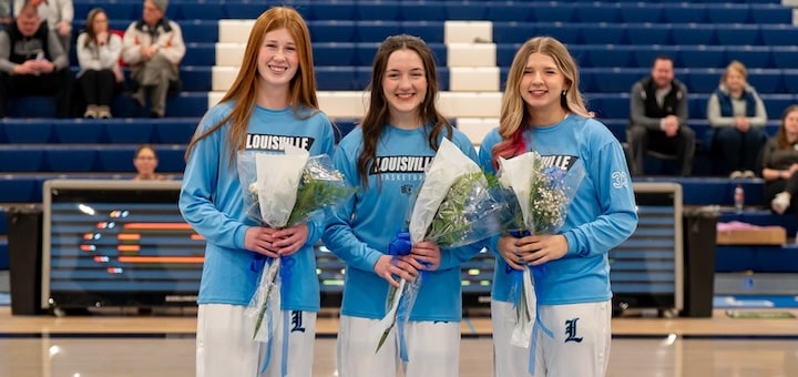 Louisville Leopards Girls Basketball Senior Night 2026 - Everhart