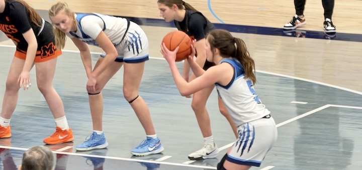 Maggie Baker and Ella Tillett Louisville Leopards Vs. Marlington Dukes Girls Basketball 2026