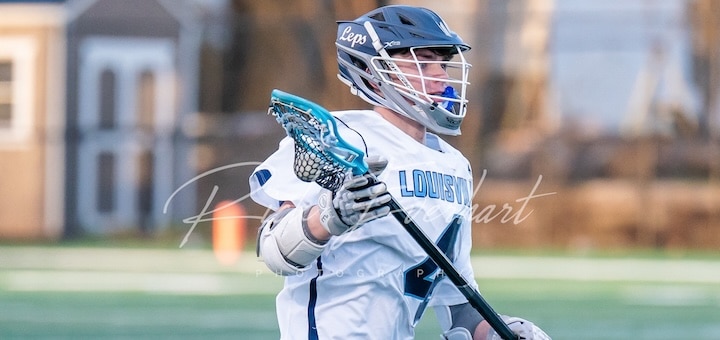 Dillyn Decost Louisville Leopards Lacrosse Vs. GlenOak 2025 - Everhart