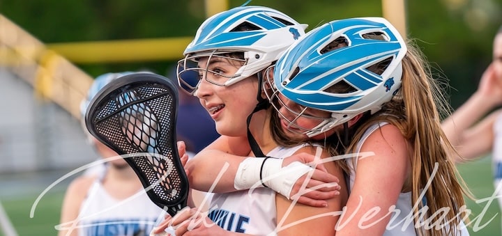 Grace Diller and Claire Genet Louisville Leopards Girls Lacrosse 2025 Vs. West Geauga Wolverines - Everhart