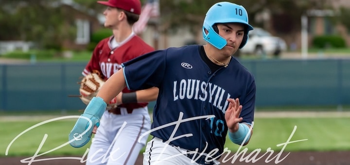 Grayson Brunoni Louisville Leopards Vs. Dover Tornadoes Baseball 2026 - Everhart