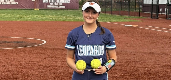 Kaitlin Twinem 2 Home Runs Louisville Leopards Vs. Assumption Rockets