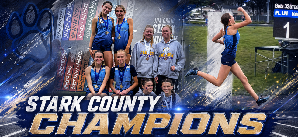 Kylah Meyer & Louisville Leopards Girls Track 4x800 Stark County Champions 2026