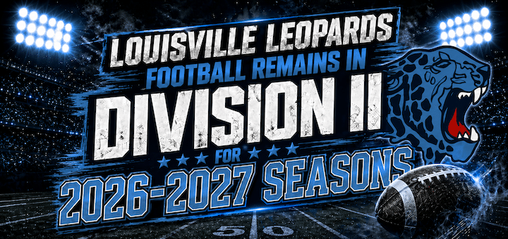 Louisville Football Remains in Division II for 2026-2027 Seasons