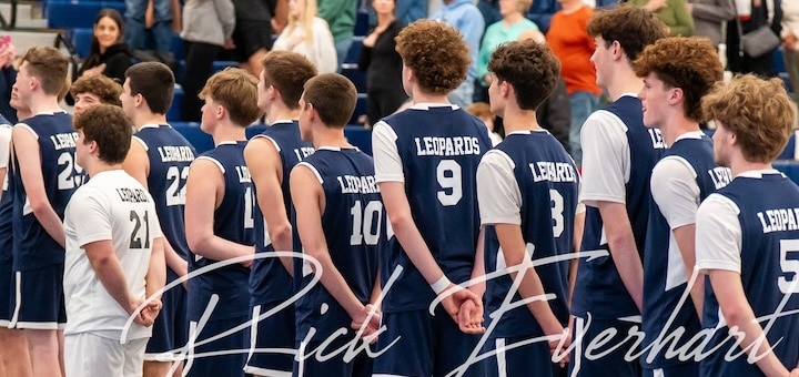 Louisville Leopards Boys Volleyball National Anthem 2026 - Everhart