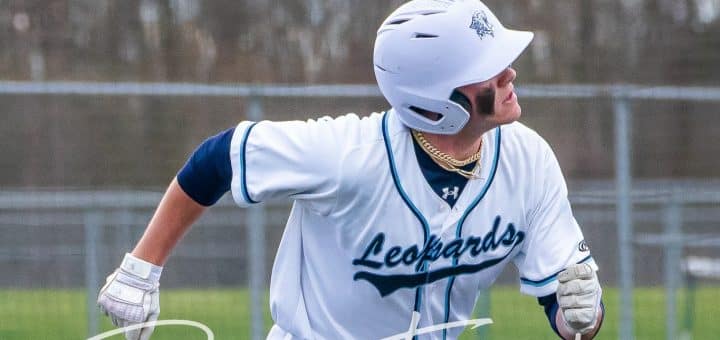 Zander Triplett Louisville Leopards Vs. Chardon Hilltoppers Baseball 2024 - Everhart