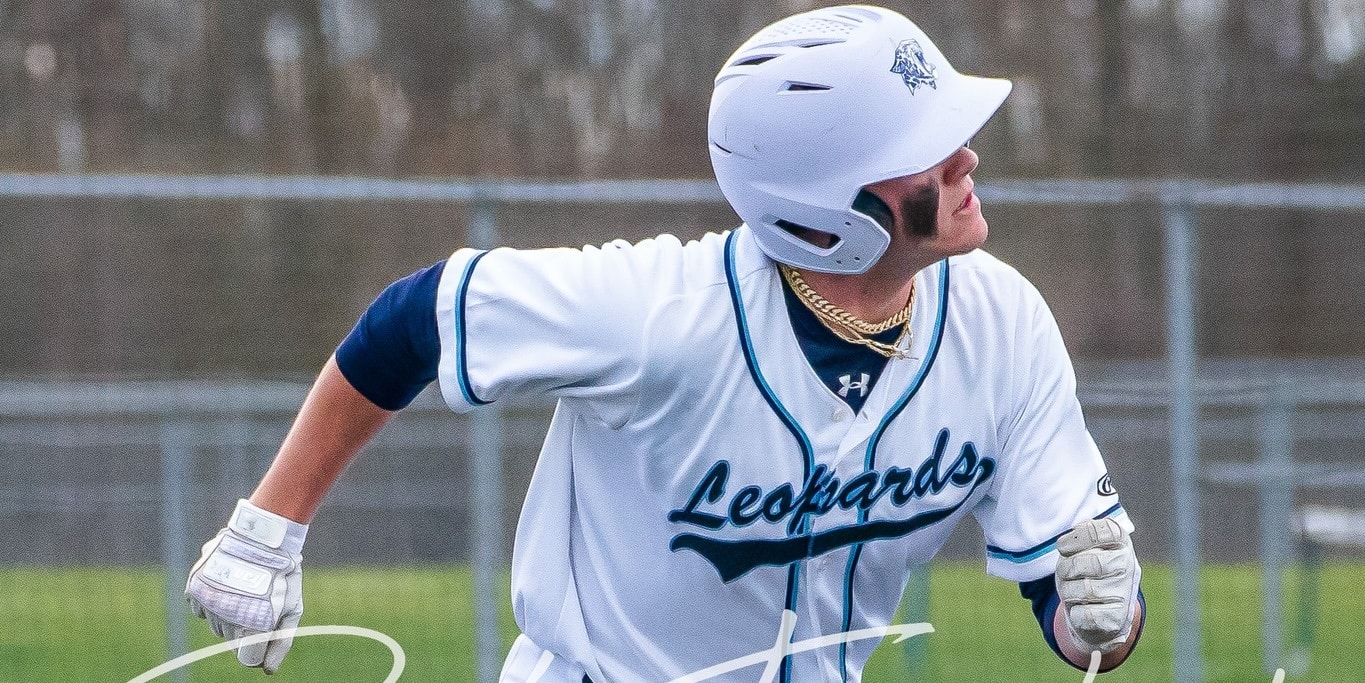 Zander Triplett Louisville Leopards Vs. Chardon Hilltoppers Baseball 2024 - Everhart