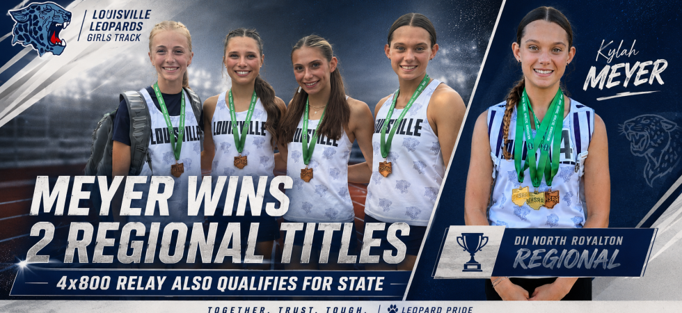Louisville Leopards Girls Track Regional Meet 2026