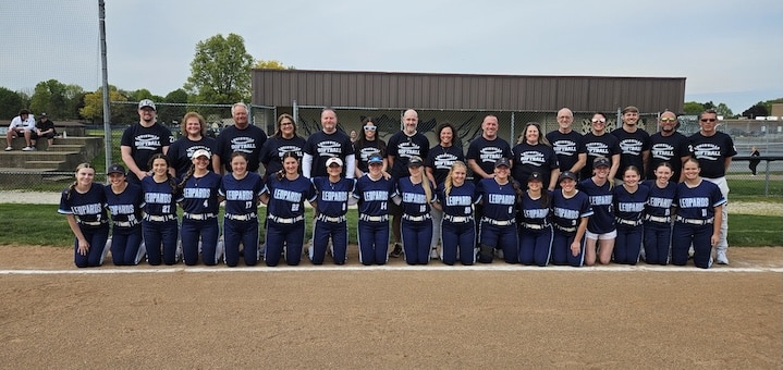 Louisville Leopards Softball Positive Impact Game 2026