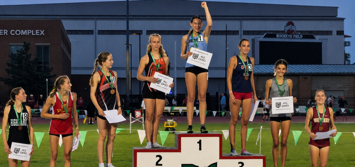 Kylah Meyer 3200 State Champion Louisville Leopards Girls Track 2026 State Meet