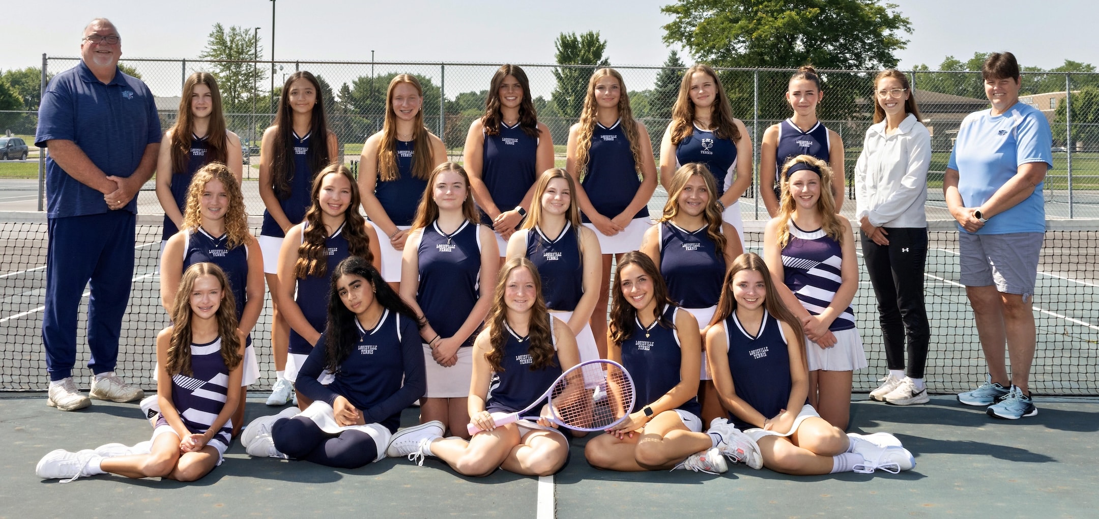 Louisville Leopards Girls Tennis Team 2026