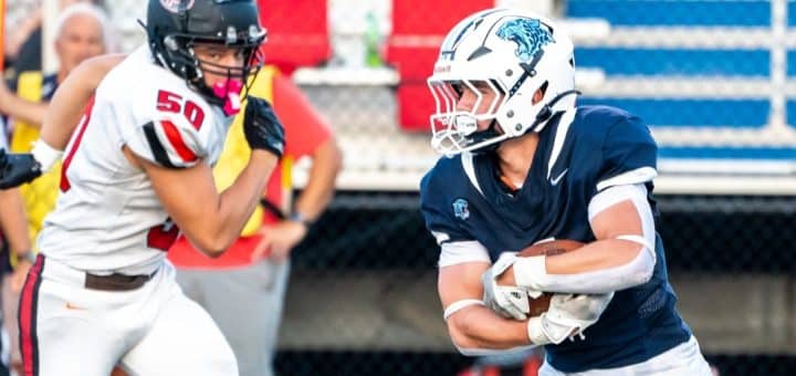 Lucas Neff Louisville Leopards Vs. New Philadelphia Quakers Football 2026 - Everhart