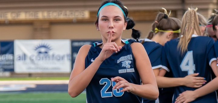 Reese Riley Louisville Leopards Girls Soccer 2024 - Everhart