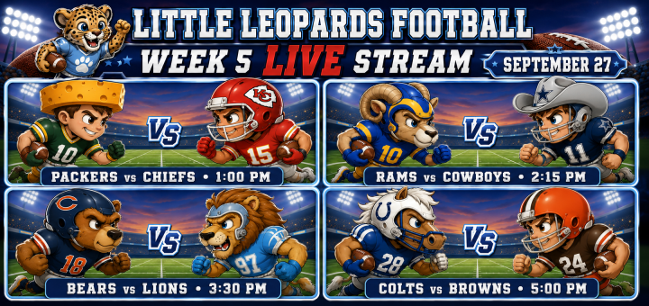 Little Leopards Football Week 5 2026