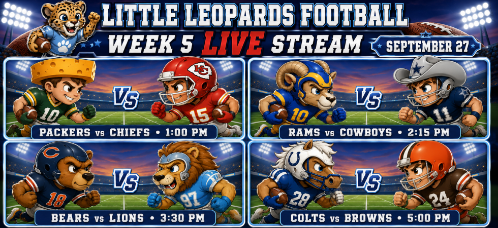 Little Leopards Football Week 5 2026