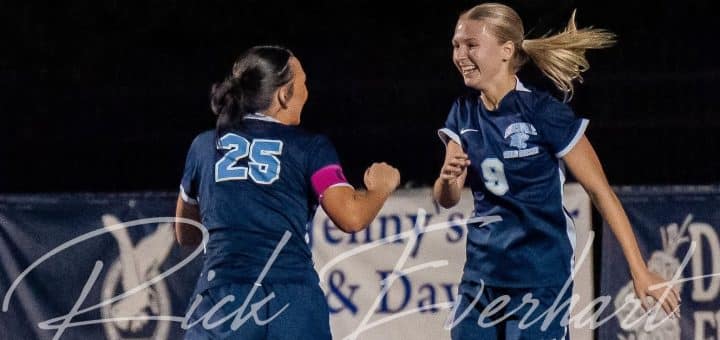 Reese Riley and Kasey Lint Louisville Leopards Girls Soccer 2025 Vs. Lake Blue Streaks - Everhart