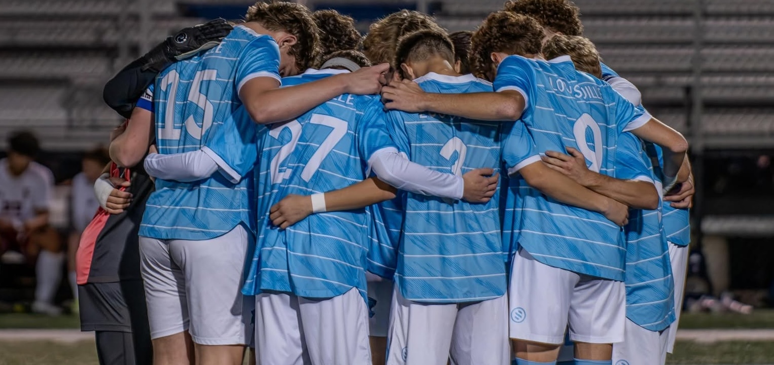 Louisville Leopards Boys Soccer Huddle Vs. Austintown Fitch Falcons 2026 - Shadle