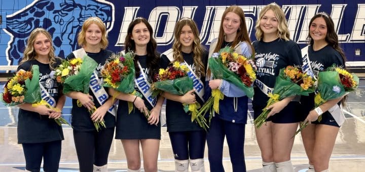 Louisville Leopards Volleyball 2026 Senior Night