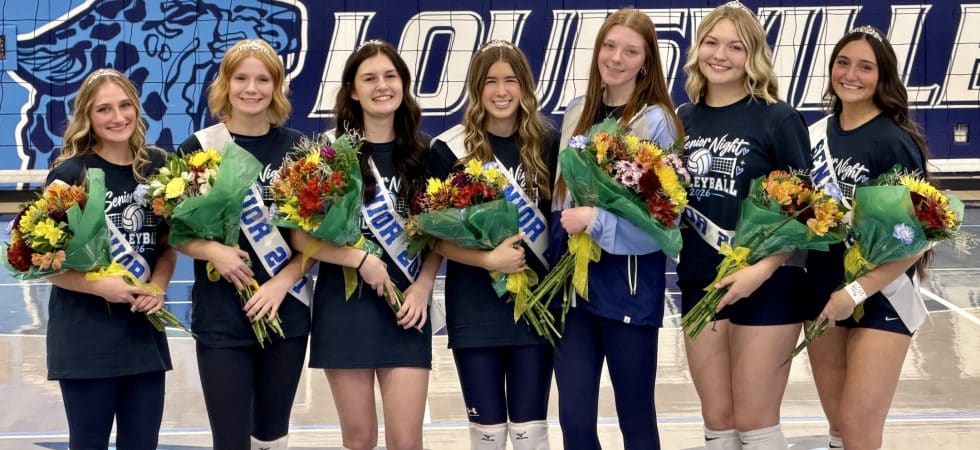 Louisville Leopards Volleyball 2026 Senior Night