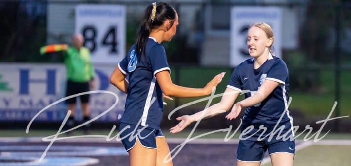 Reese Riley and Avery Mann Louisville Leopards Girls Soccer 2026 Vs. Boardman - Everhart
