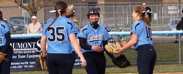 Gianna Falcone Louisville Lady Leopards Softball Vs. Carrollton 2013