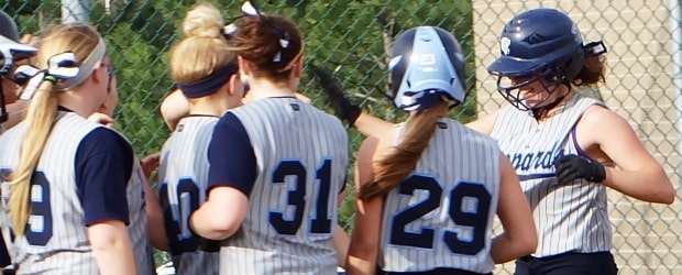 Grace Jackson Home Run Lousville Lady Leopards Softball 2013