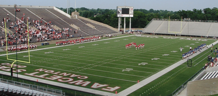 Fawcett Stadium Canton, Ohio Hall of Fame Game Field